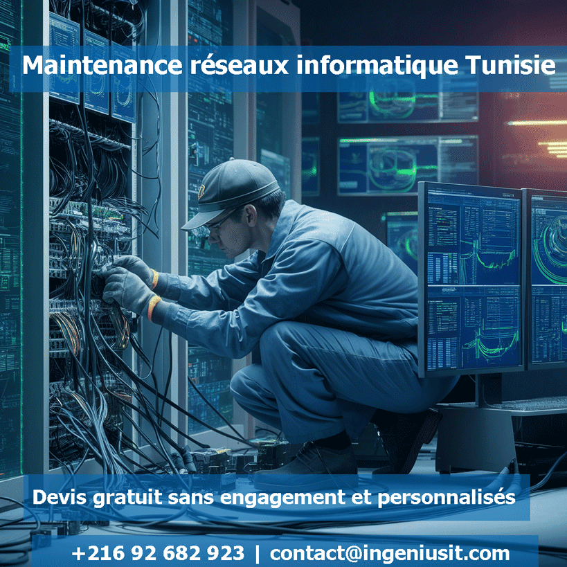 Maintenance réseaux informatique Tunisie