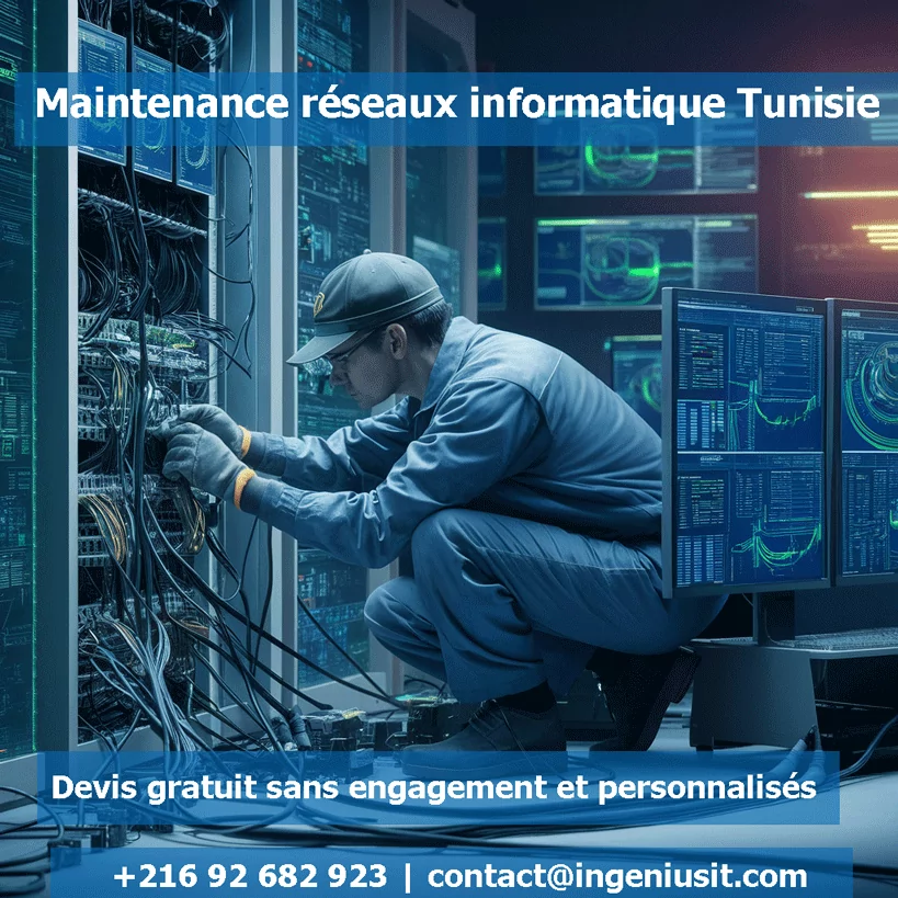 Maintenance réseaux informatique Tunisie