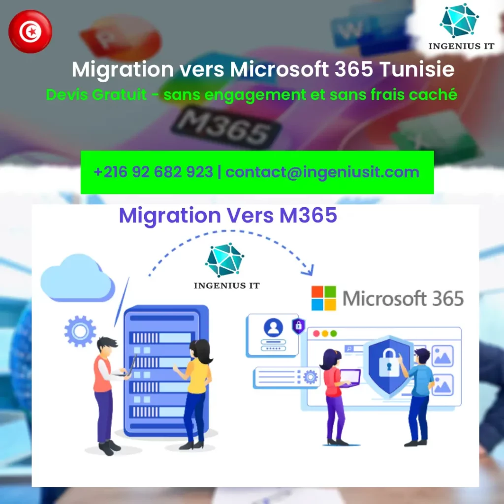 Migration vers Microsoft 365 Tunisie
