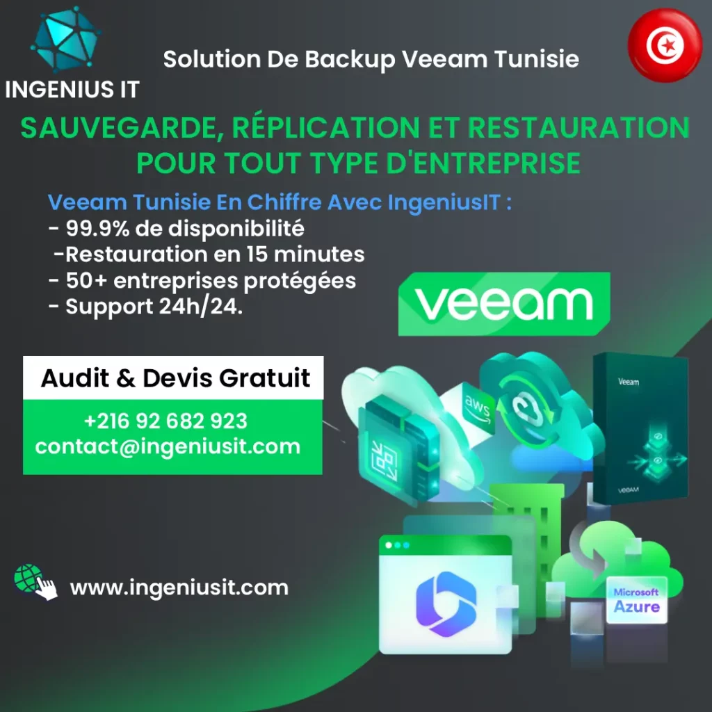 SAUVEGARDE, RÉPLICATION ET RESTAURATION POUR TOUT TYPE D'ENTREPRISE