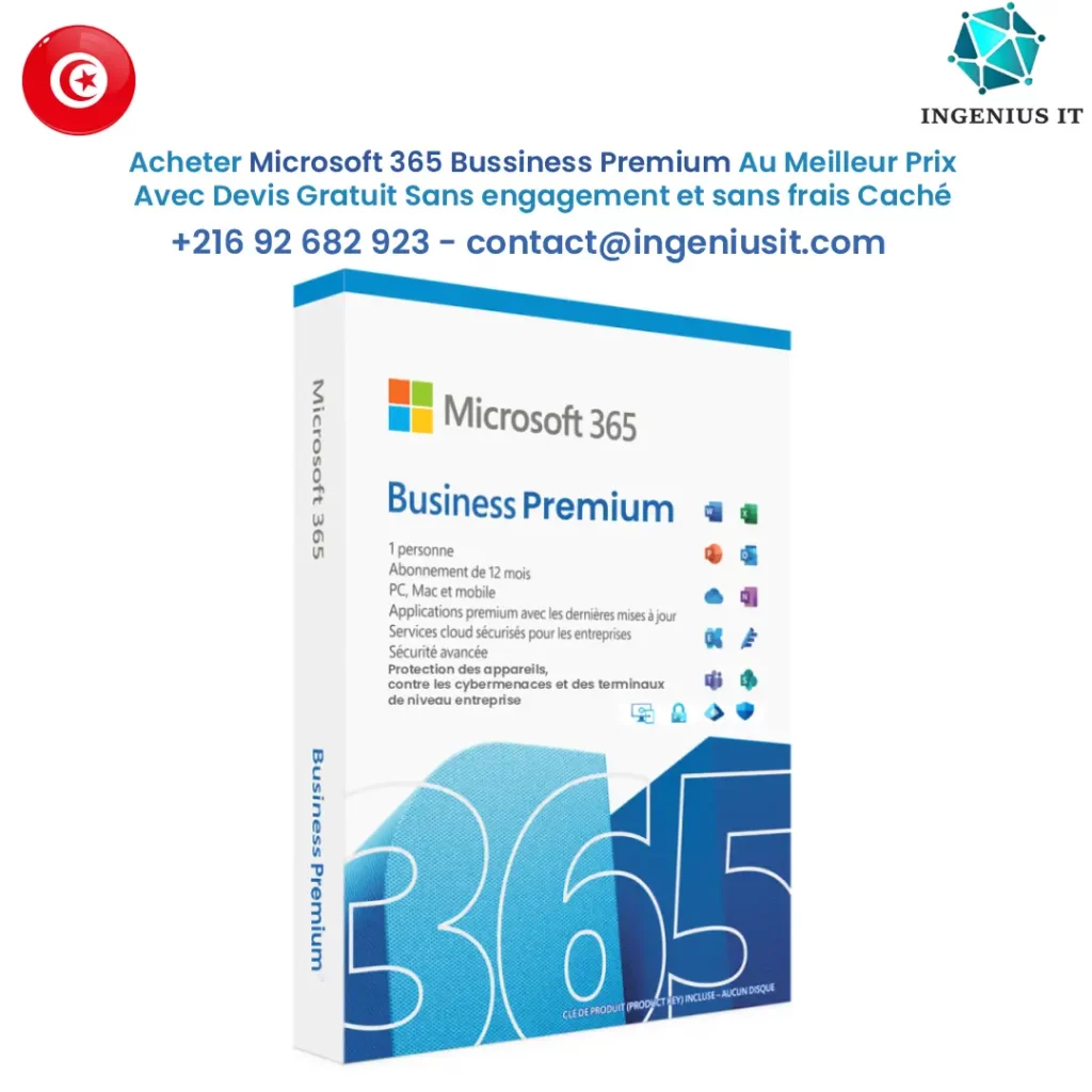 Microsoft 365 Business Premium en Tunisie