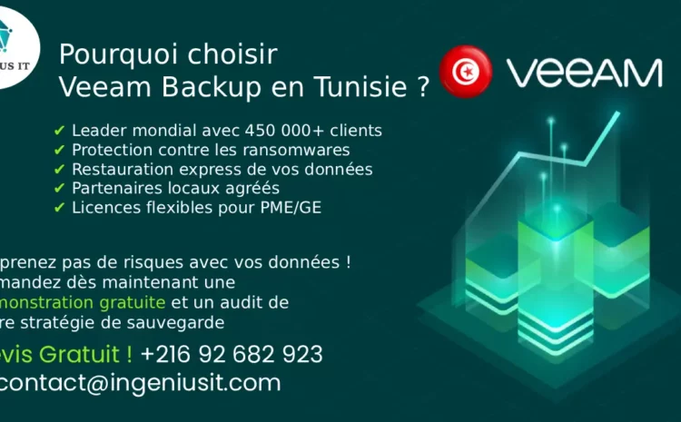 Pourquoi choisir Veeam Backup en Tunisie ?