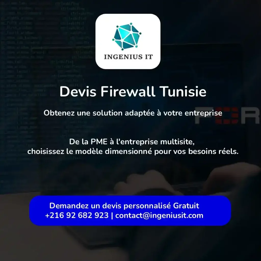 devis firewall tunisie
