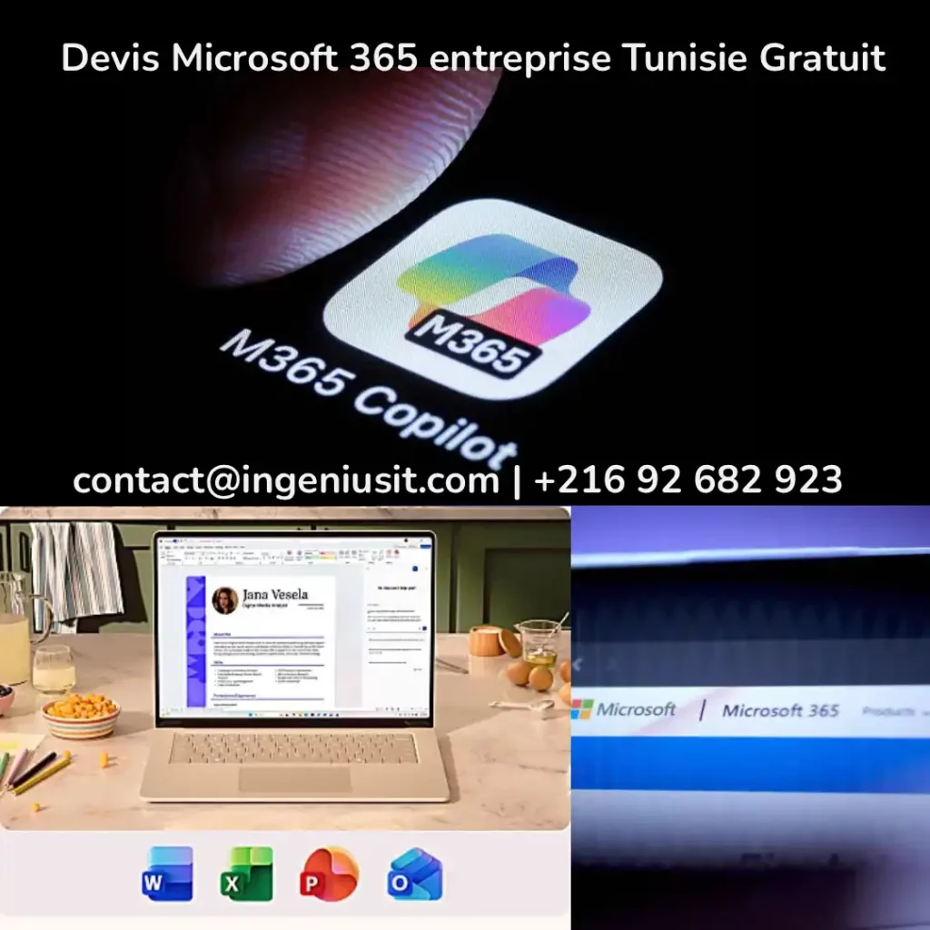 Microsoft 365 Entreprise Tunisie